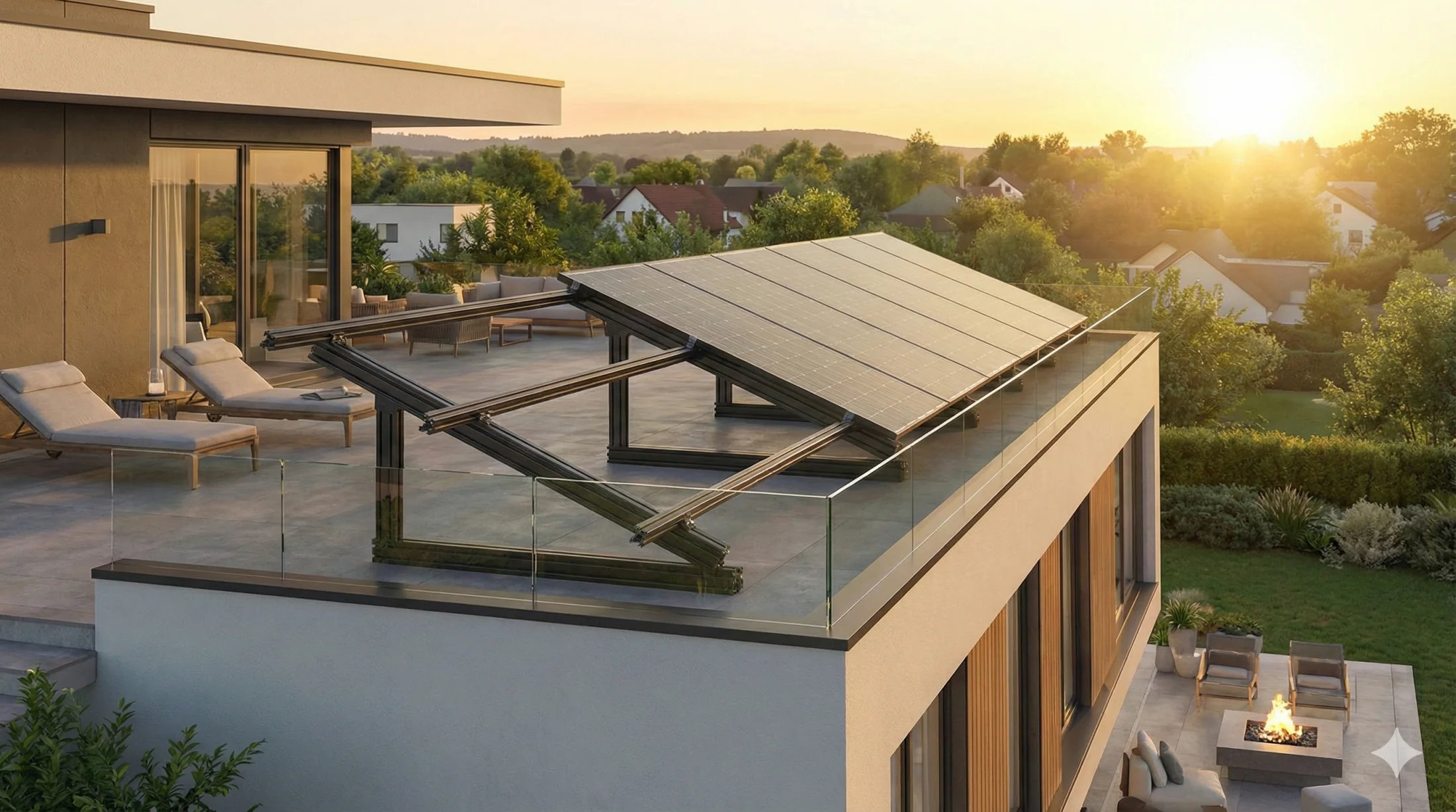 Structura de prindere panouri